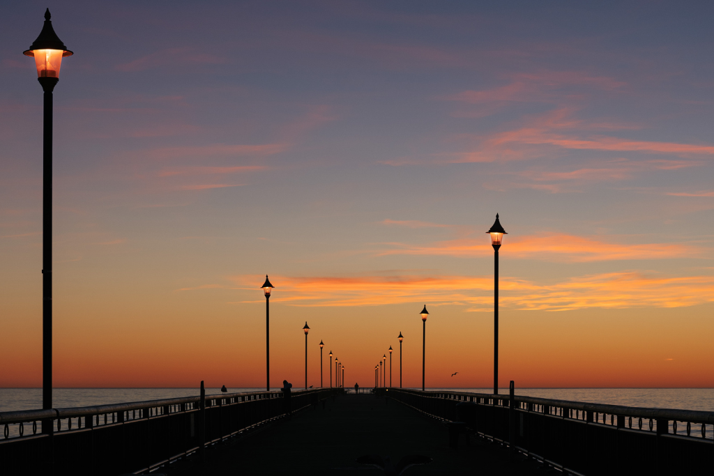 Sunset at New Brighton Pier